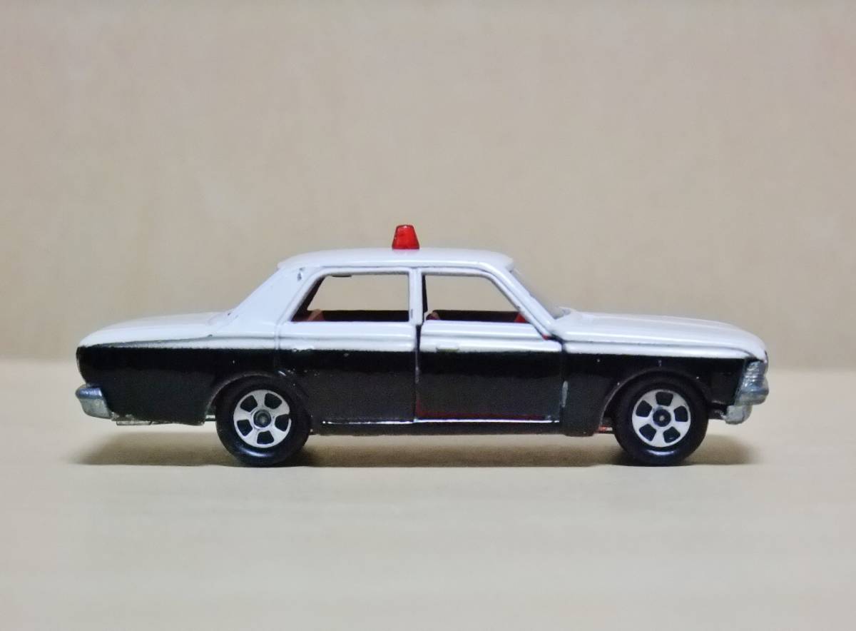 トミカ 4 クラウン パトカー 1/65 日本製 1Aホイール 最初期 赤色灯 箱 