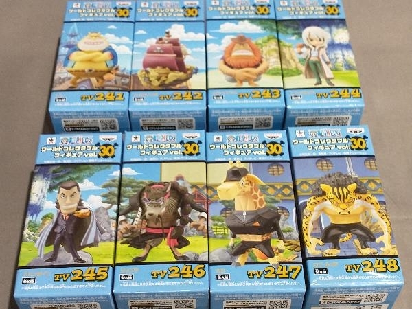 全国無料，送料無料 フィギュア 全8種セット バンプレスト ワンピース ワールドコレクタブルフィギュア vol.30(ONE PIECE)｜売買されたオークション情報、yahooの商品情報をアーカイブ公開 - オークファン その他