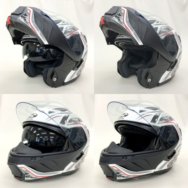 OGK KABUTO RYUKI ENERGY システムヘルメット 2021年製 美品 箱付 除菌  