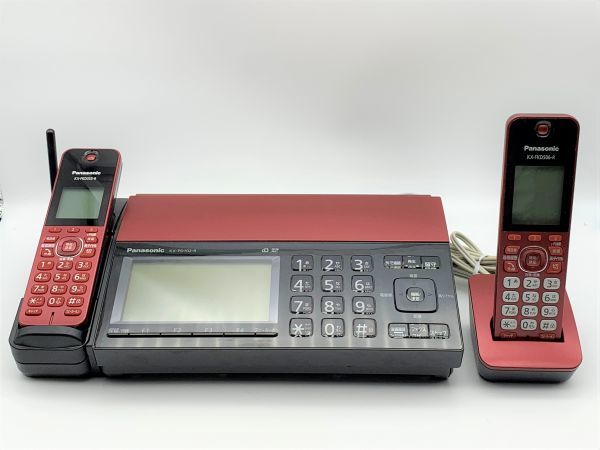 0u1H1cE016 【動作品】Panasonic おたっくす デジタルコードレス普通紙ファックス KX-PD102-R KX-FKD506-R 子機 セット パナソニック Panasonic おたっくす パナソニック KX-PD600シリーズを発売 マイベスト 子機1台の通販