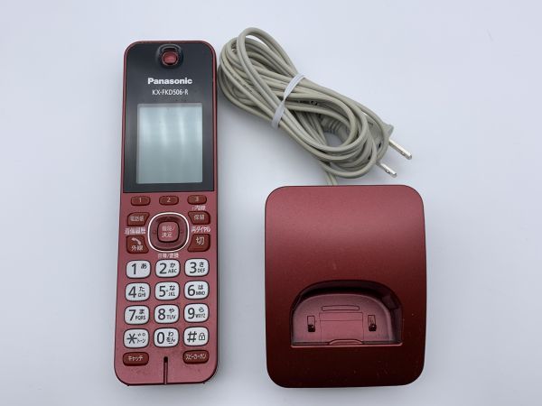 0u1H1cE016 【動作品】Panasonic おたっくす デジタルコードレス普通紙ファックス KX-PD102-R KX-FKD506-R 子機 セット パナソニック Panasonic おたっくす パナソニック KX-PD600シリーズを発売 マイベスト 子機1台の通販