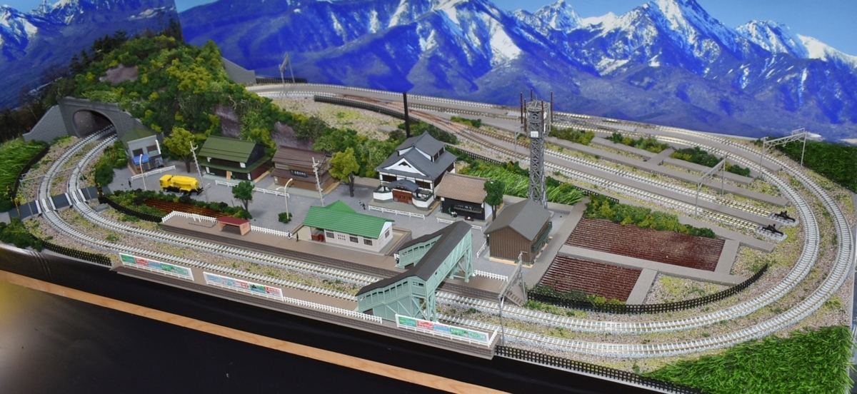 完成品 Nゲージ鉄道模型 昭和の鉄道模型をつくる レイアウト　ジオラマ　ジオコレ ジオラマ レイアウト 完成品 Nゲージ鉄道模型 昭和の鉄道模型をつくる
