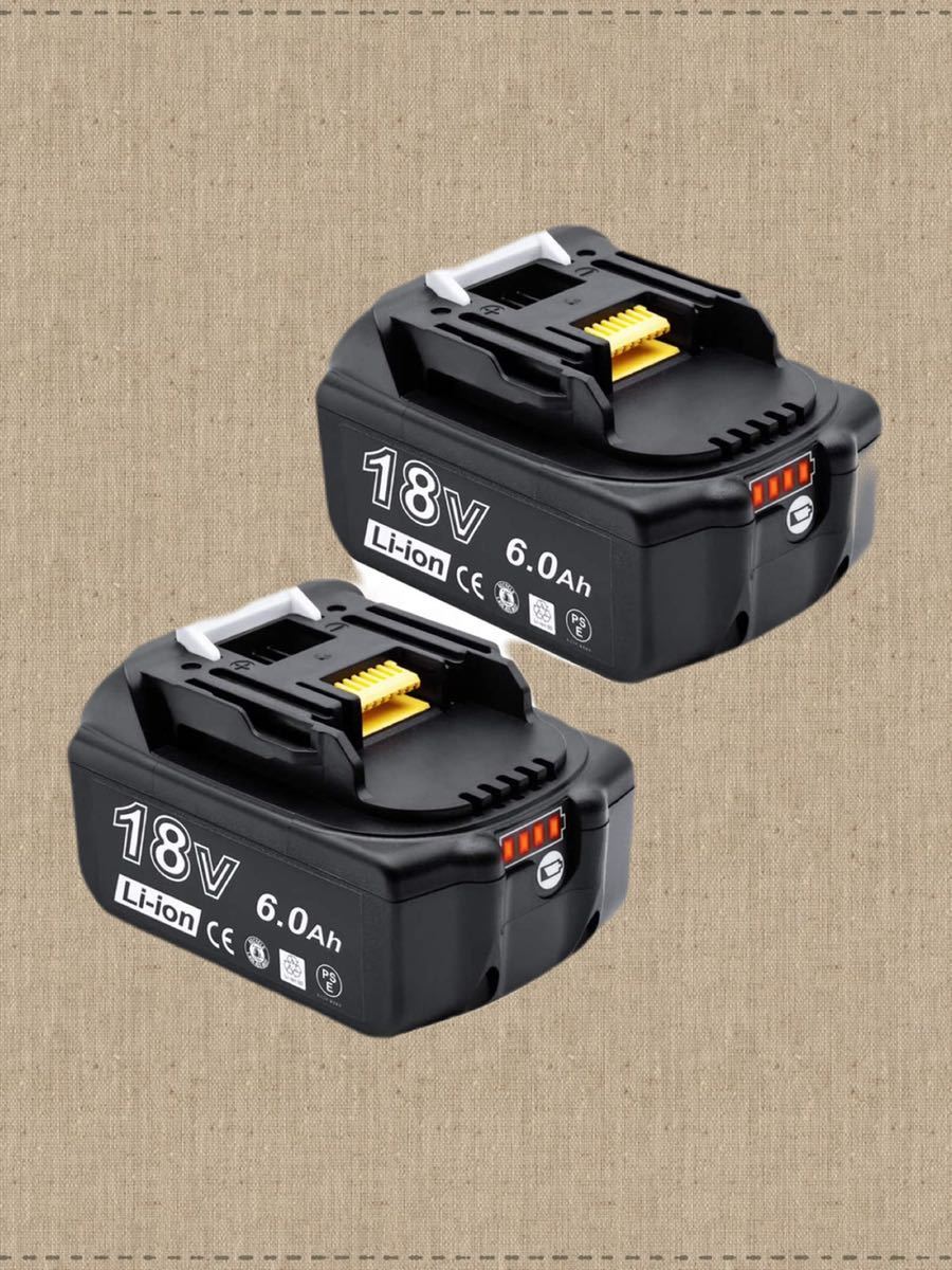 【HOT，限定セール】 マキタ バッテリー 互換品 1個18v BL1860b 純正対応 残量表示 6.0ah インパクト ドライバー makita 電動工具 充電器 ツール(電動工具セット)｜売買されたオークション情報、yahooの商品情報をアーカ 電動工具セット