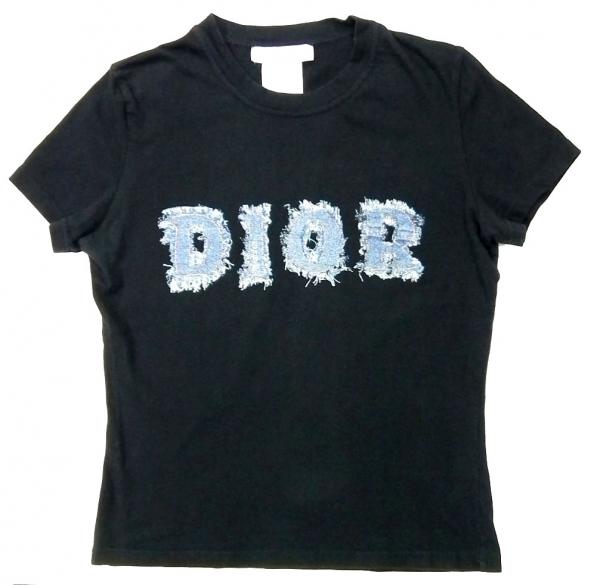 クリスチャンディオール ロゴ Ｔシャツ 40 トップス レディース