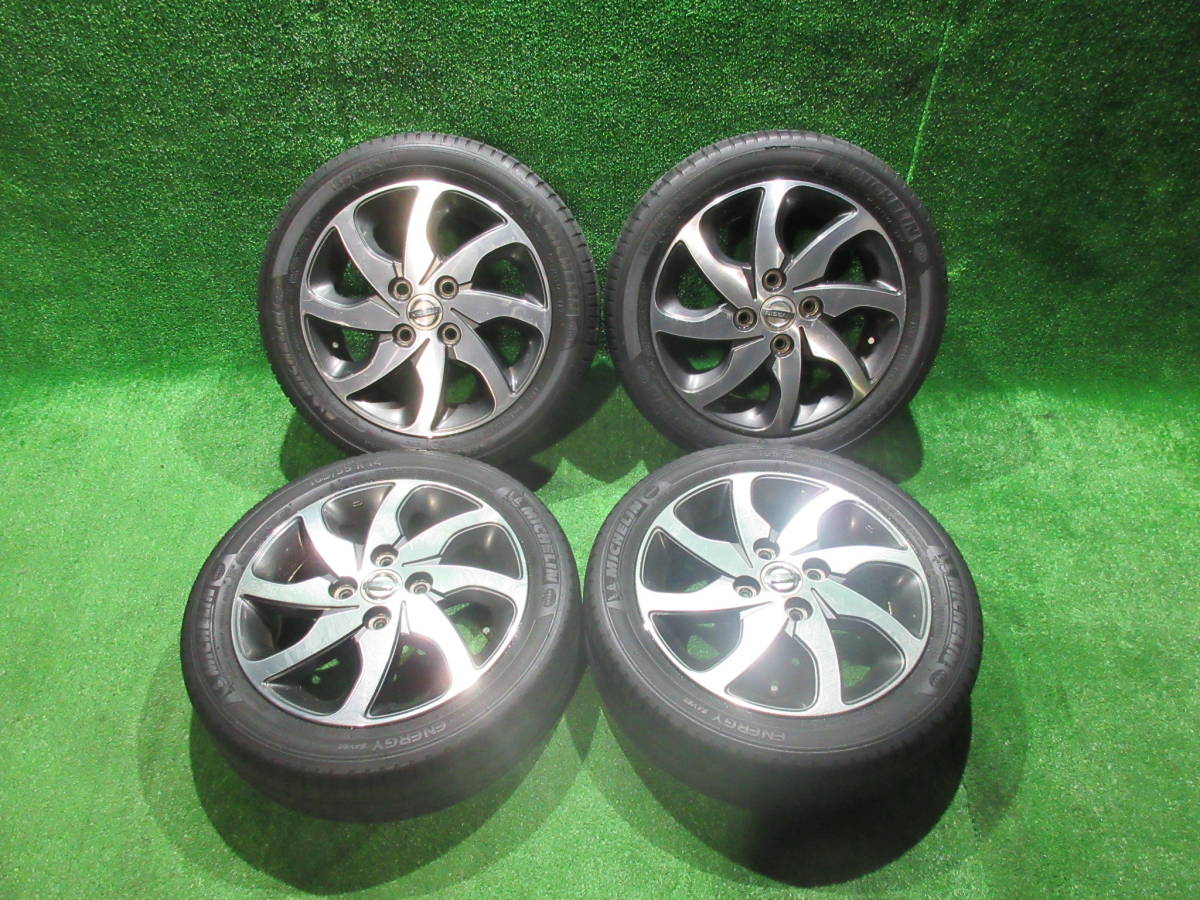 【新品，定番人気】 愛知発 デイズ着 純正アルミ PCD100 14x4.5JJ ミシュラン ENERGY SAVER 165/55R14 4本セット ４穴(ラジアルタイヤ)｜売買されたオークション情報、yahooの商品情報をアーカイブ公開 - オークファン 4穴