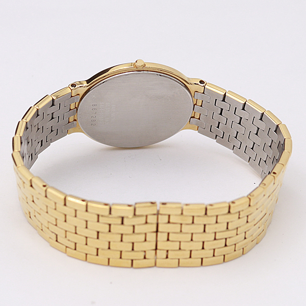 1円☆稼働☆良品【セイコー】ラサール 5A54-0069 白文字盤 QZ メンズ  