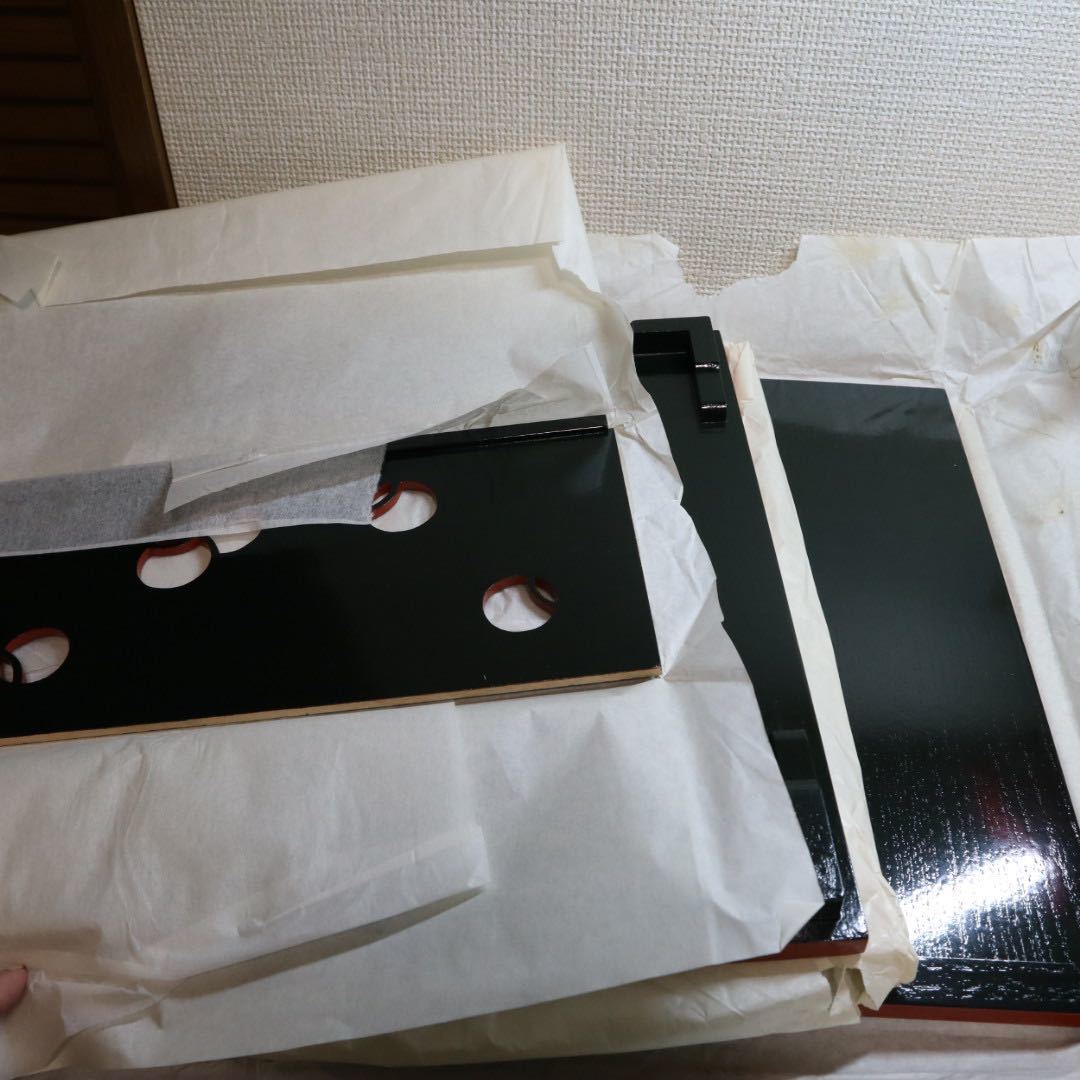 壺々棚　や　本漆塗　つぼつぼ棚　1円