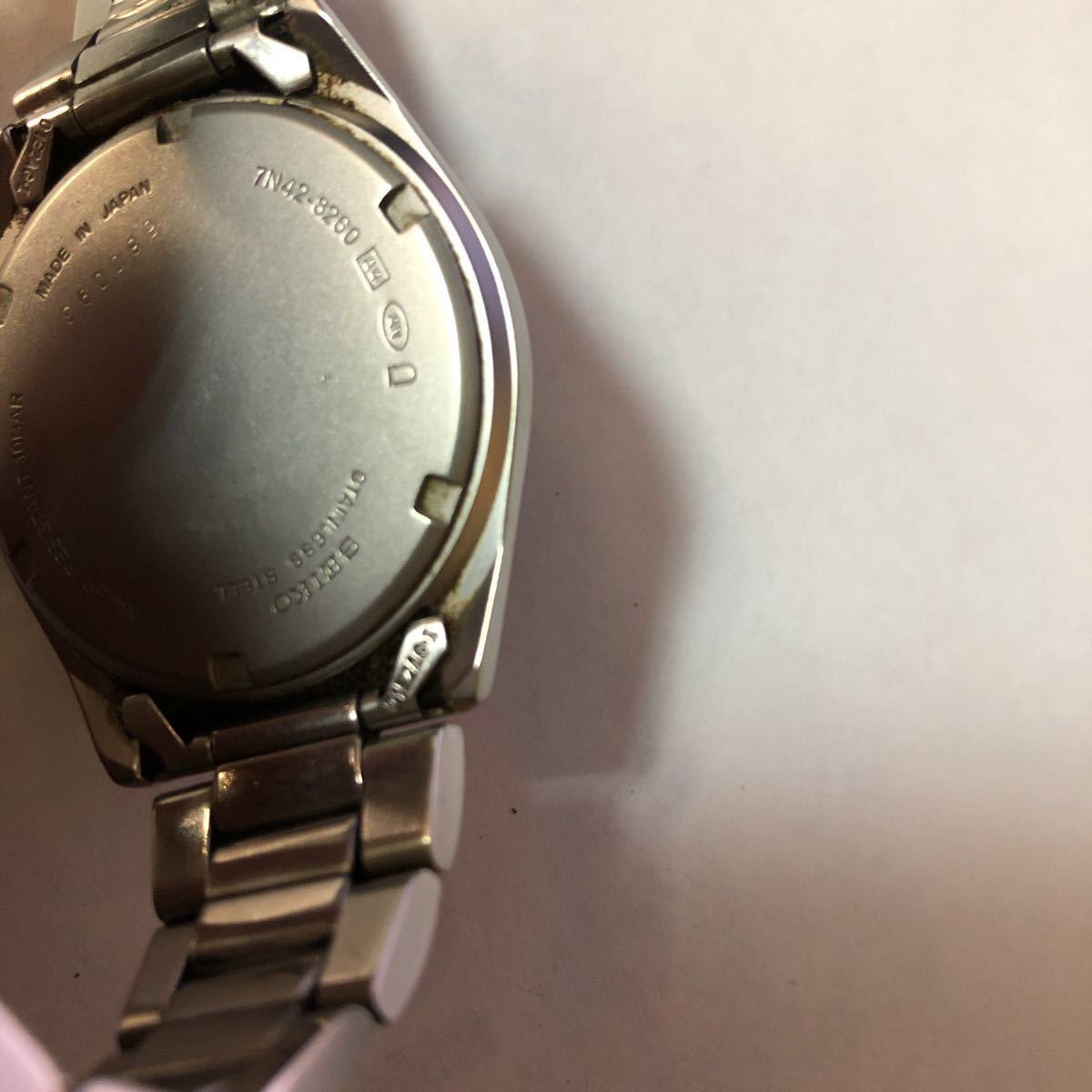 7N42-8260 SEIKO Seiko セイコー スピリット 稼働 Turgay