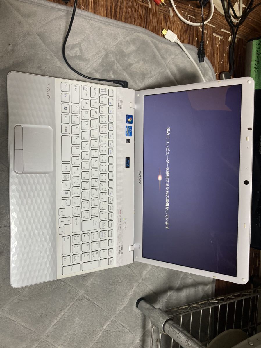 SONYノートパソコン PCG-71B11N I5/6G/750G すぐ使える バッテリ駆動