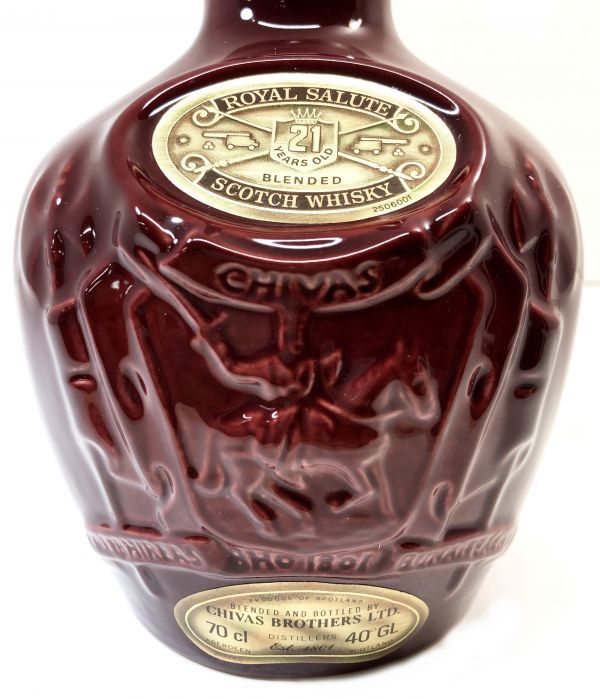 ロイヤルサルート 21年 スコッチ BROTHERS SALUTE CHIVAS サルート 