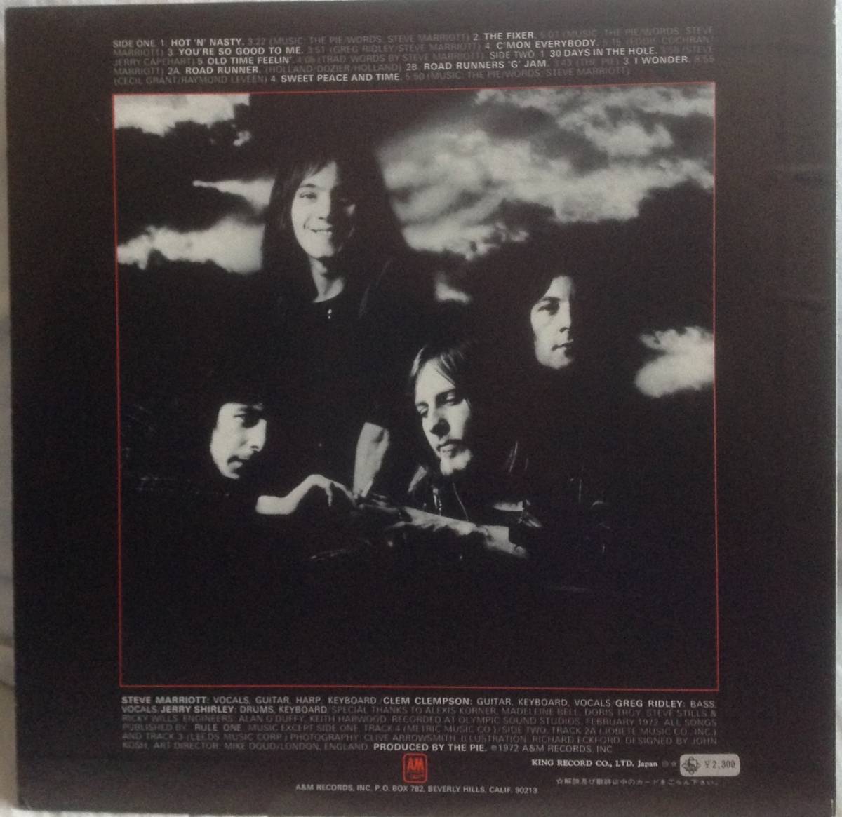 Lp洋楽 国内盤 ハンブルパイ スモーキン Amlー140 スティーブ マリオット率いるソウル感満載のアルバム その他 売買されたオークション情報 Yahooの商品情報をアーカイブ公開 オークファン Aucfan Com