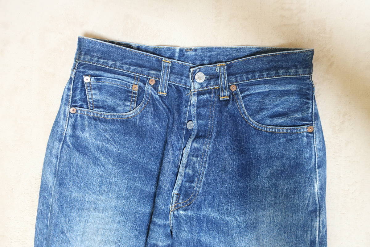 98年 米国製 1955モデル LEVI'S リーバイス Lot 501XX 赤耳 BIG
