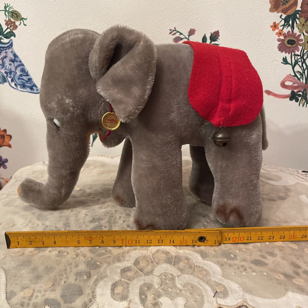 ヴィンテージ ハーマン 象 ゾウ ぬいぐるみ シュタイフ レトロ 