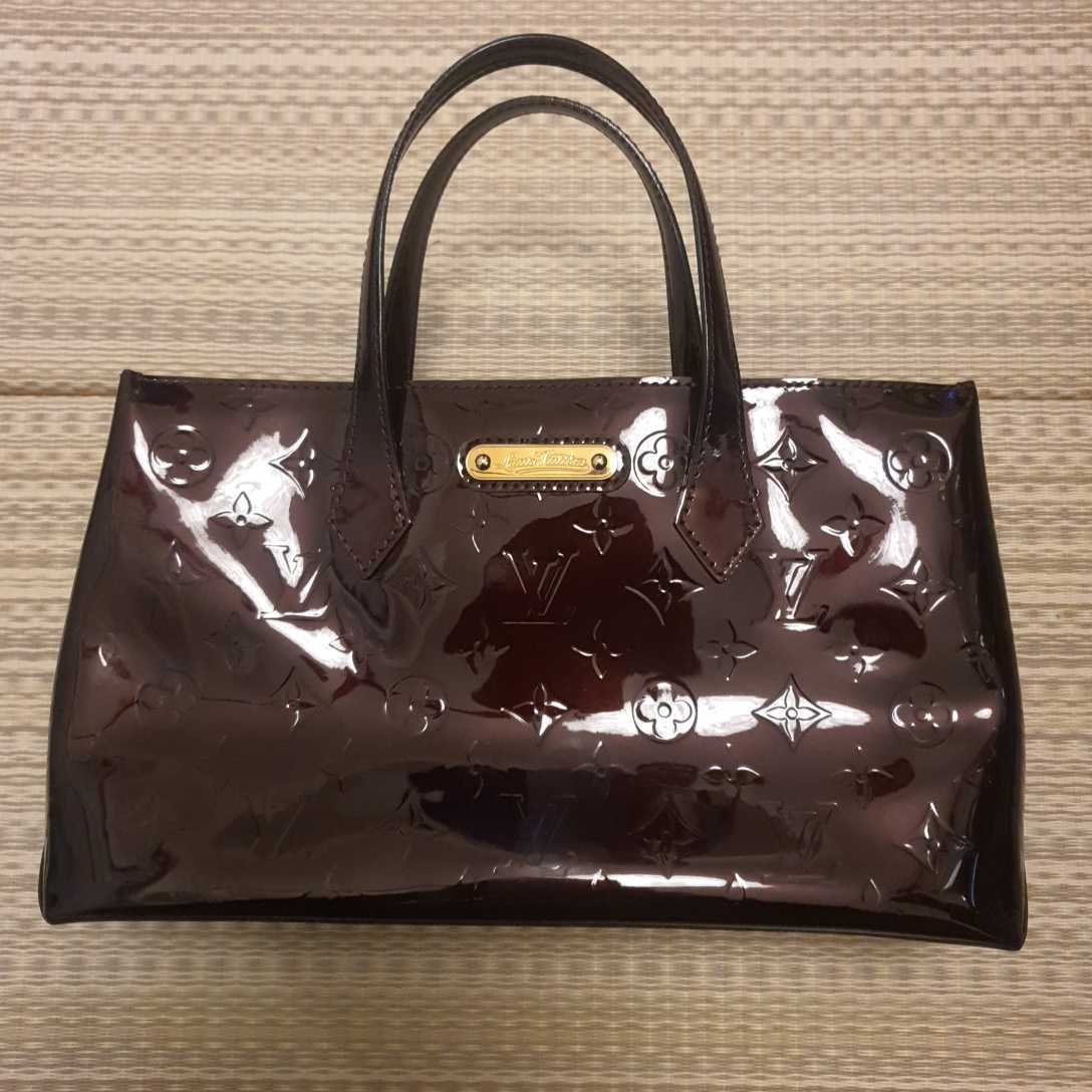 ルイヴィトン ヴェルニ ウィルシャーPM アマラント ルイ ヴィトン LOUIS VUITTON ウィルシャーPM ヴェルニ アマラント