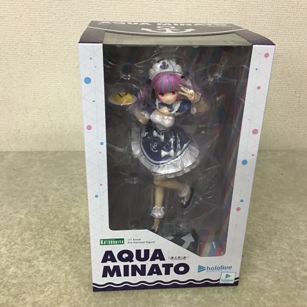 1円～ 未開封 コトブキヤ 1/7 ホロライブ 湊あくあ 特典パーツ付 