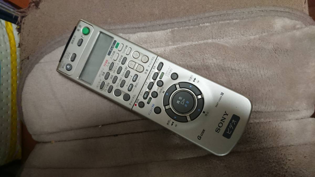 【セール，新品】 RMT-V289A SONY ビデオレコーダーリモコン a1(リモコン)｜売買されたオークション情報、yahooの商品情報をアーカイブ公開 - オークファン リモコン