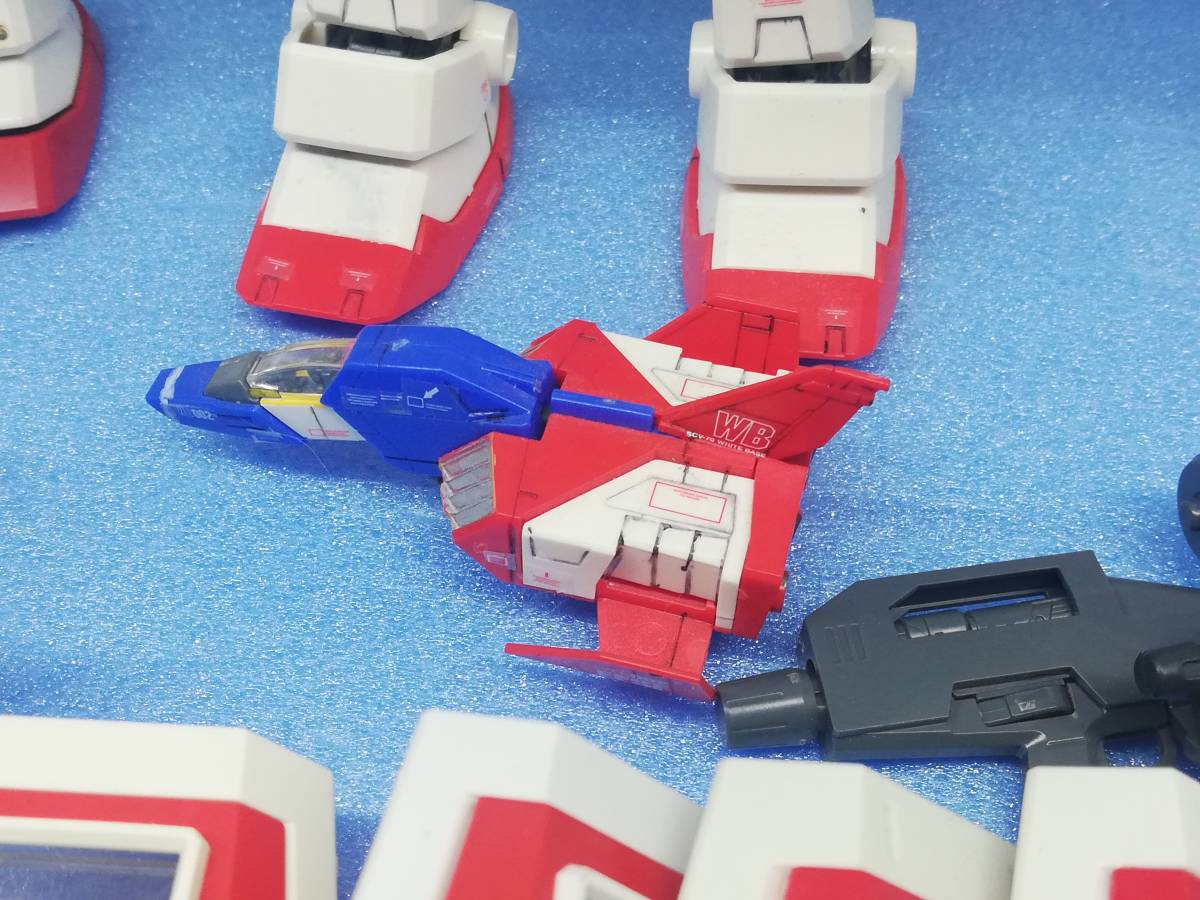 ガンプラ 1/100スケール ジャンク品7体セット 7体 MG 1/100 ガンダム 完成品 ガンプラ ジャンク 素組 墨入れ 塗装