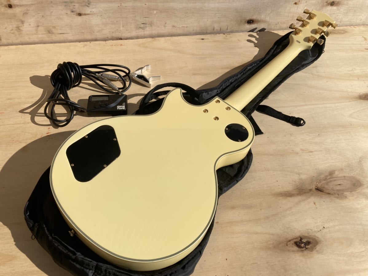 BUSKER'S エレキギター バスカーズ レスポールカスタムタイプ レス