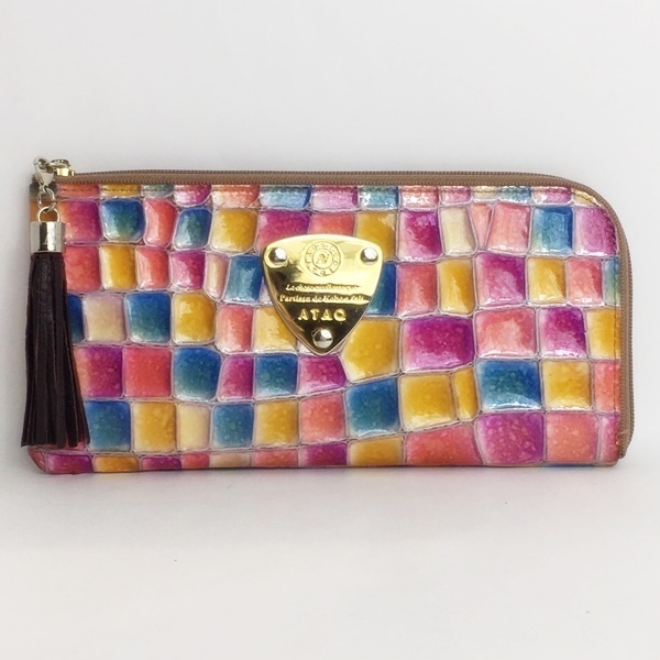 レディース 【極美品✨️】ATAO limo ヴィトロ ステンドグラス 長財布