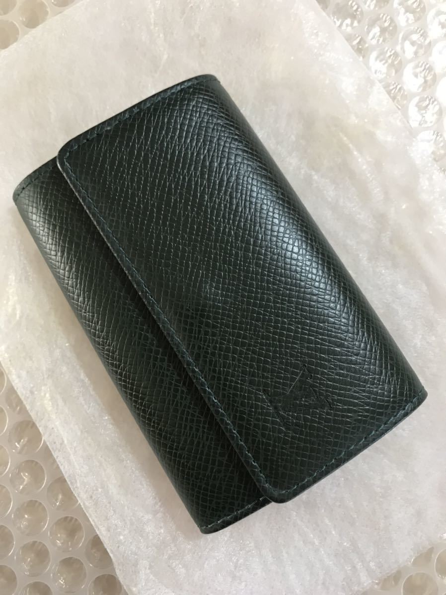 ☆ LOUIS VUITTON キーケース ミュルティクレ6 タイガ アルドワーズ