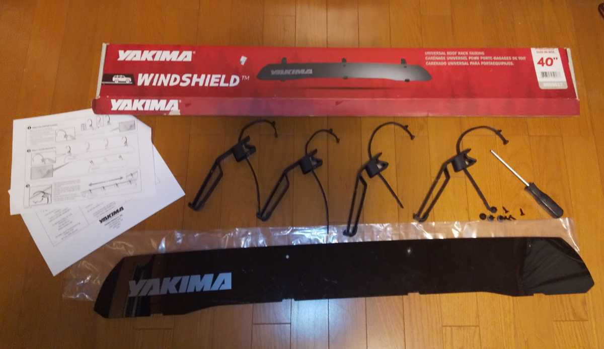 YAKIMA ヤキマ ウインドウシールド 8005017 フェアリング 40インチ