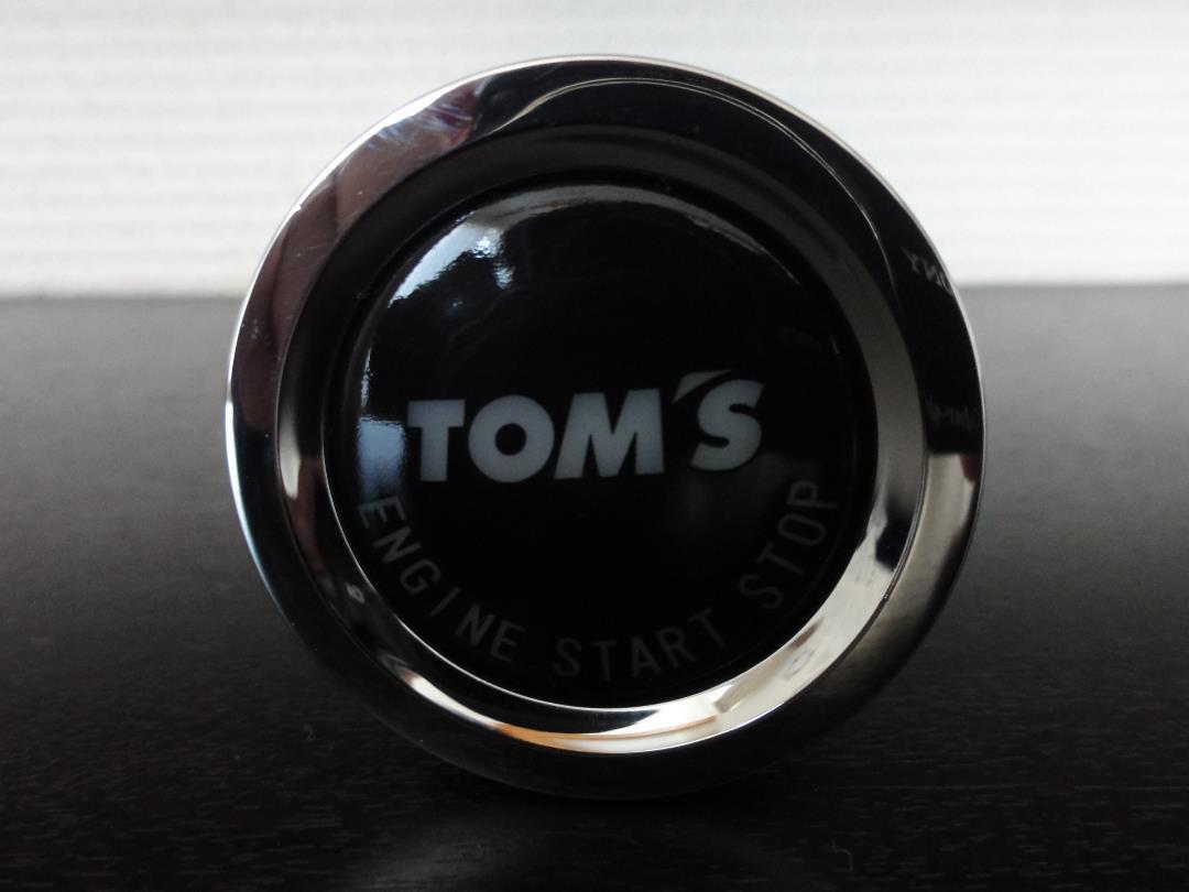 トムス☆8ピン エンジンプッシュスタートスイッチ アイスブルー TOM'S トムス☆トヨタ純正!! 8ピン エンジンプッシュスタートスイッチ