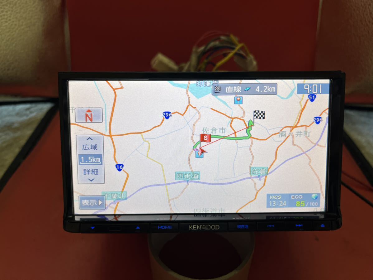 即決☆KENWOOD ケンウッド メモリーナビ MDV-L401 地図データ