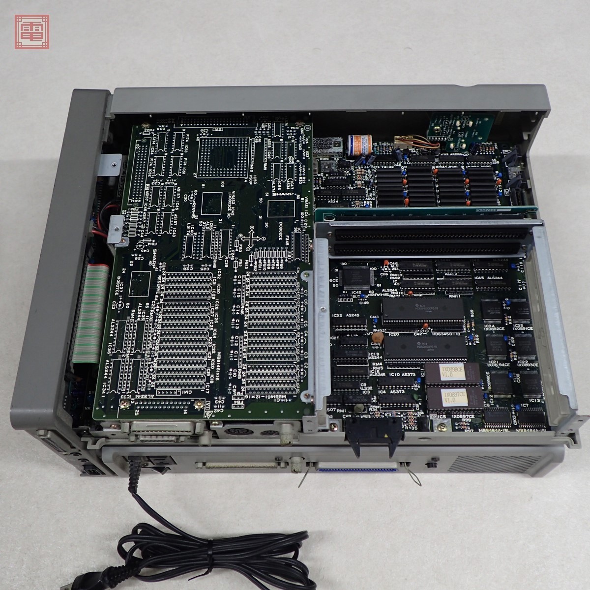 SHARP Yahoo!オークション 初代 x68000 通電O パーツ取り SHARP X68000 