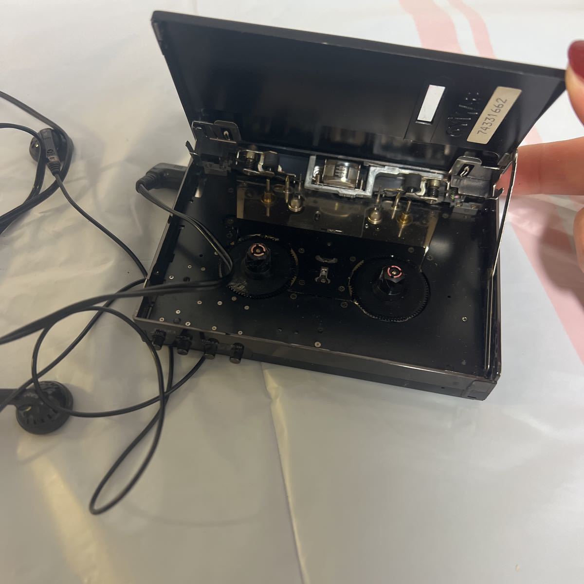 希少SANYO サンヨー カセットプレーヤー JJ-P4 動作未確認 Sanyo