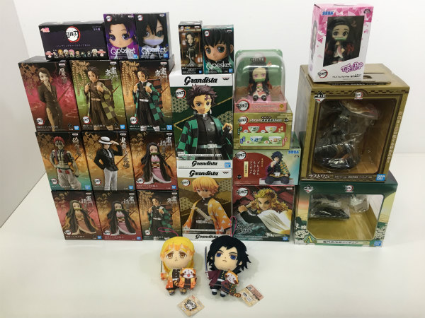 鬼滅の刃 フィギュア Qposket posket Q petit 公式通販 8体セット 全２種セット（プライズ）入荷済み 全3種セット 5体セット 5体 13体セット まとめ売り 冨岡義勇 鬼滅の刃8点セット
