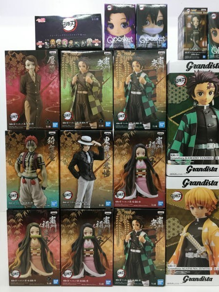 鬼滅の刃 フィギュア Qposket posket Q petit 公式通販 8体セット 全２種セット（プライズ）入荷済み 全3種セット 5体セット 5体 13体セット まとめ売り 冨岡義勇 鬼滅の刃8点セット