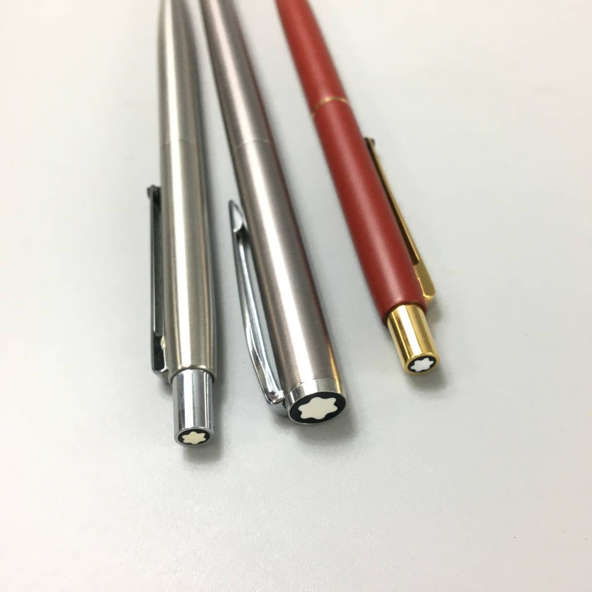 ☆B12666/MONTBLANC モンブラン/ノック式/ボールペン/万年筆/ペン先 MB