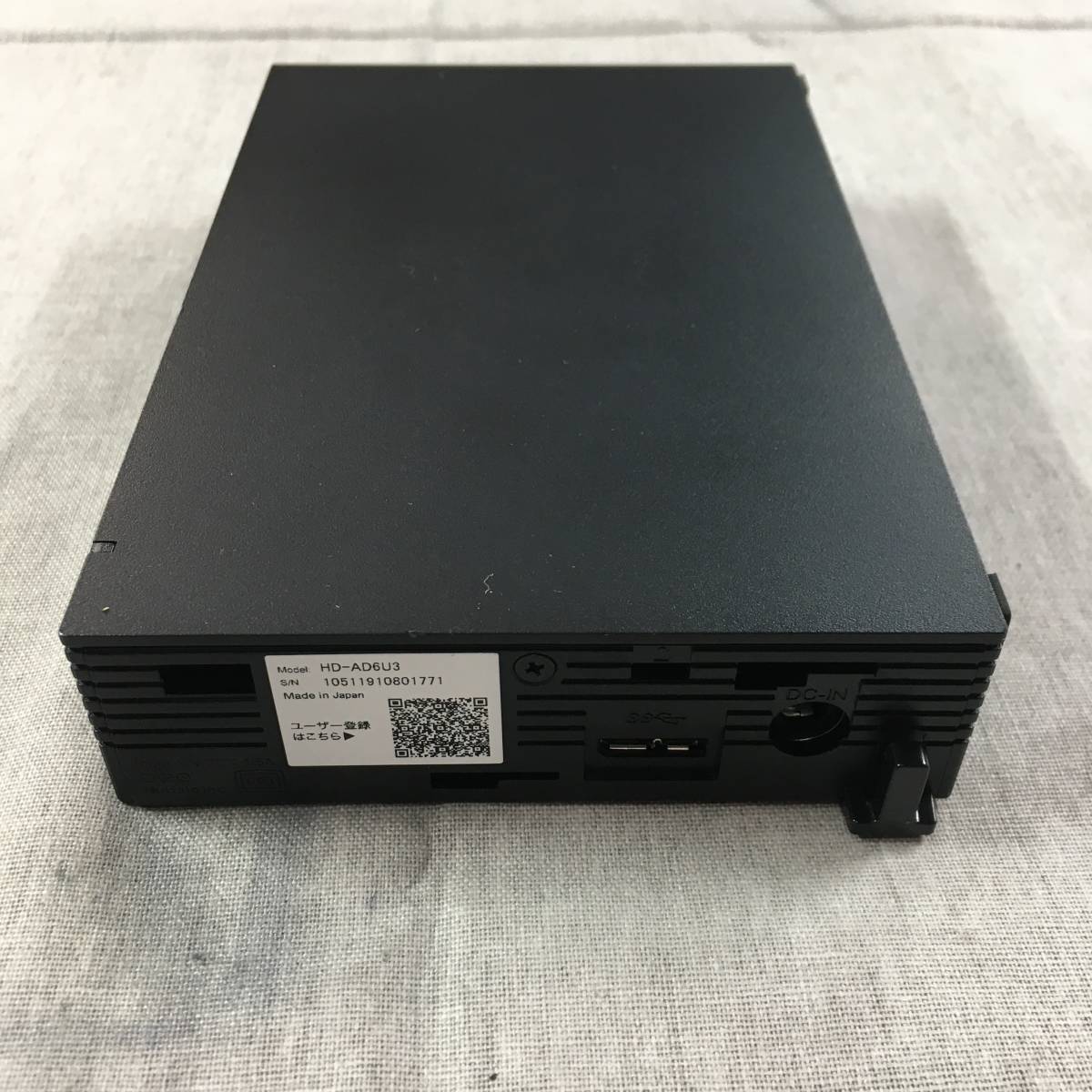 現状品 バッファロー 外付けハードディスク 6TB HD-AD6U3 6TB 外 現状品 バッファロー 外付けハードディスク 6TB HD-AD6U3 6TB 外