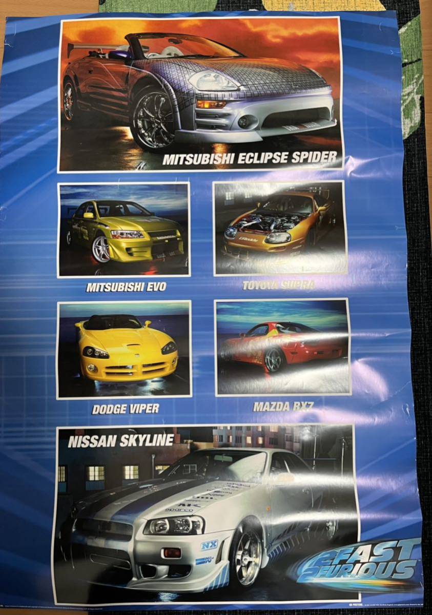 海外版映画ポスター 絶版品 ワイルドスピードx2 原題 2 Fast 2 Furious 映画 売買されたオークション情報 Yahooの商品情報をアーカイブ公開 オークファン Aucfan Com