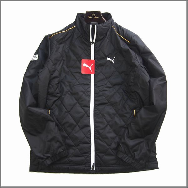新品 秋冬 PUMA GOLF 中綿セットアップ プーマ ゴルフウェア 防風 保温 