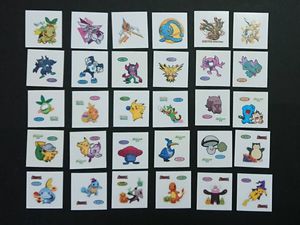 年代物 レア物 ポケモンデコキャラシール310枚のセット Arkiva Gov Al