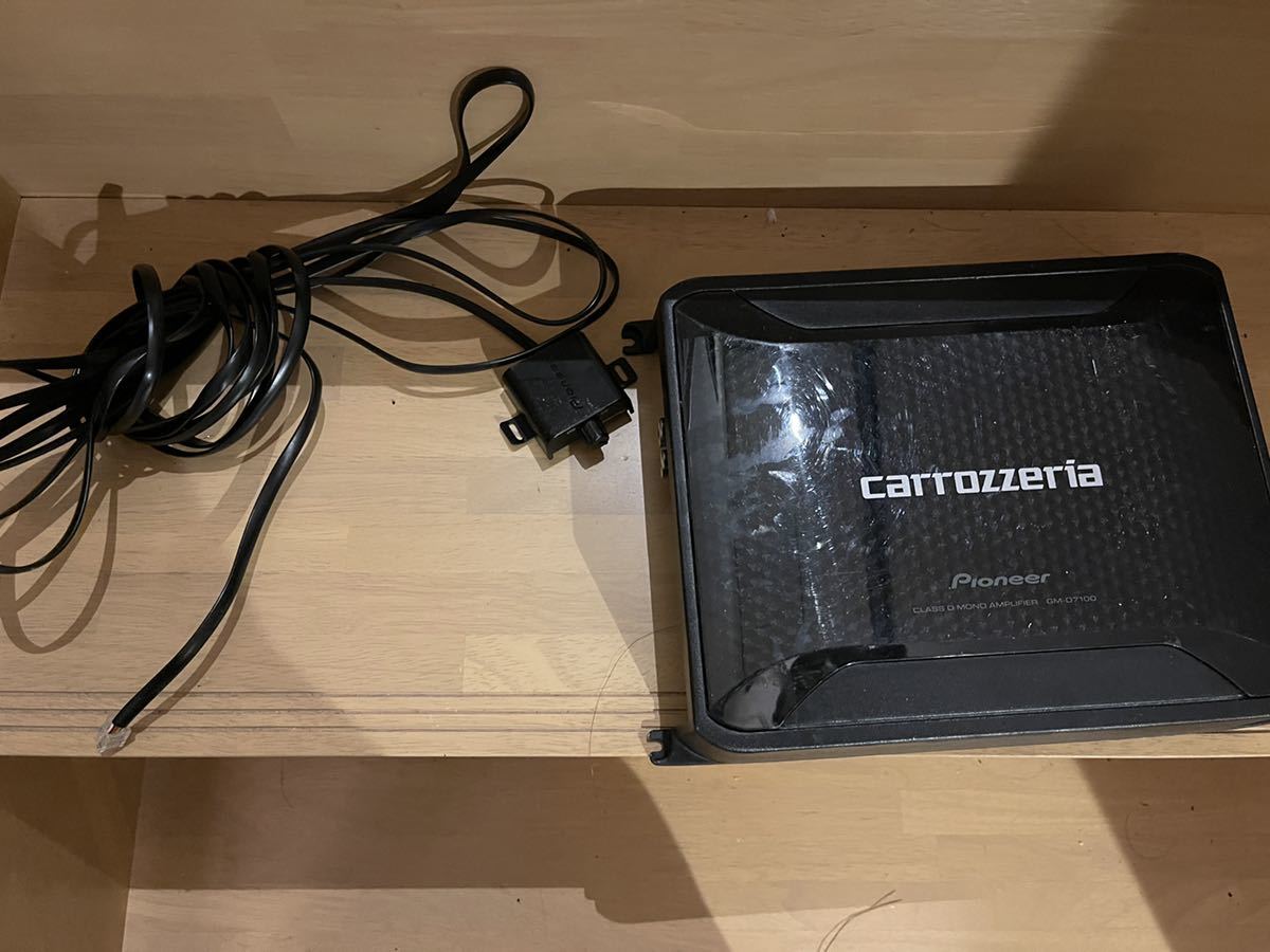 Pioneer GM-D7100 モノアンプ Pioneer carrozzeria GM-D7100 モノラル パワーアンプ 600W 【公式通販】