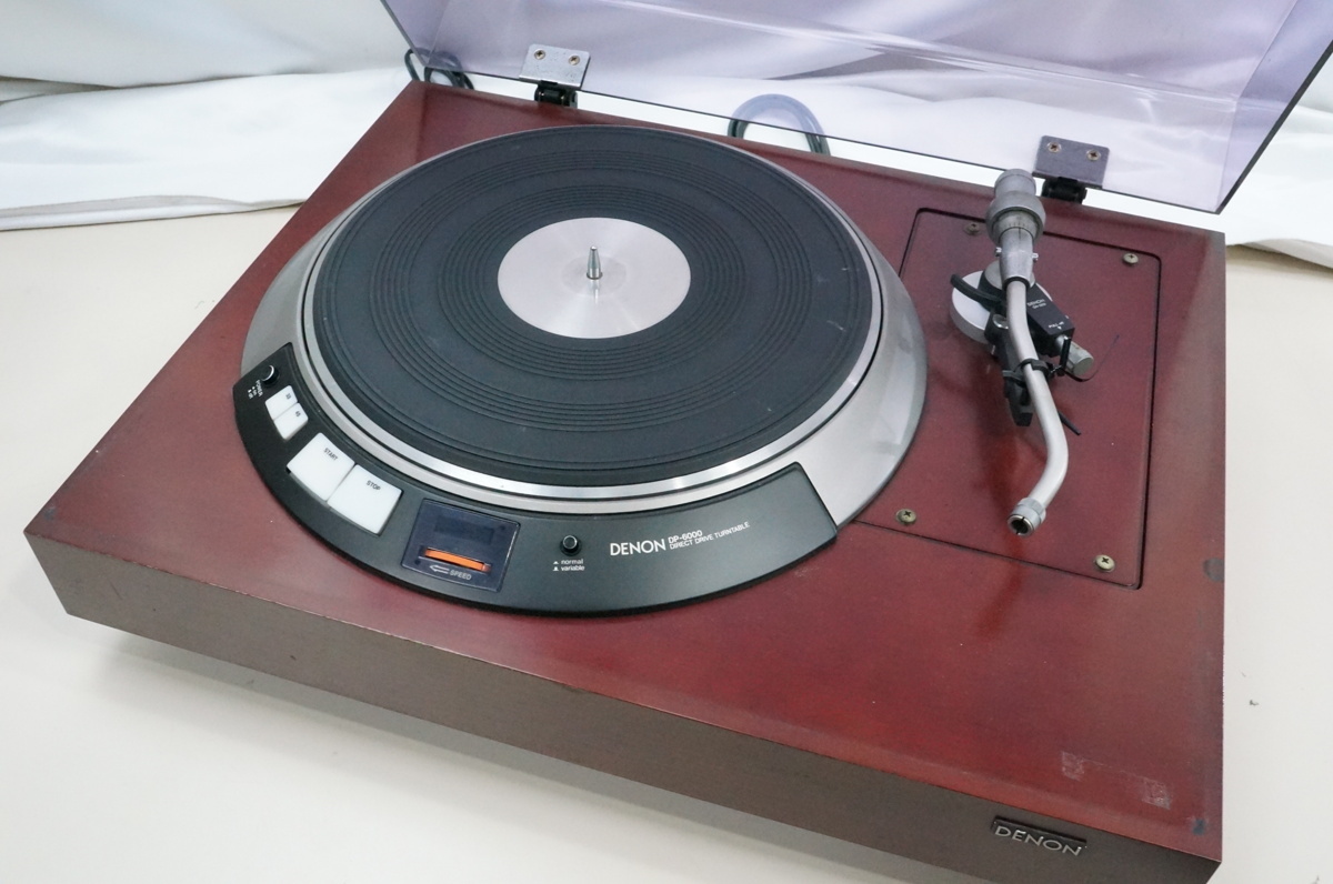 DENON DP-6000 昭和50年代のターンテーブル DP-6000の修理・・その1 