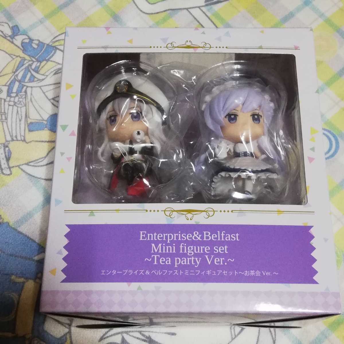 美品 エンタープライズ＆ベルファスト ミニフィギュアセット お茶会Ver 
