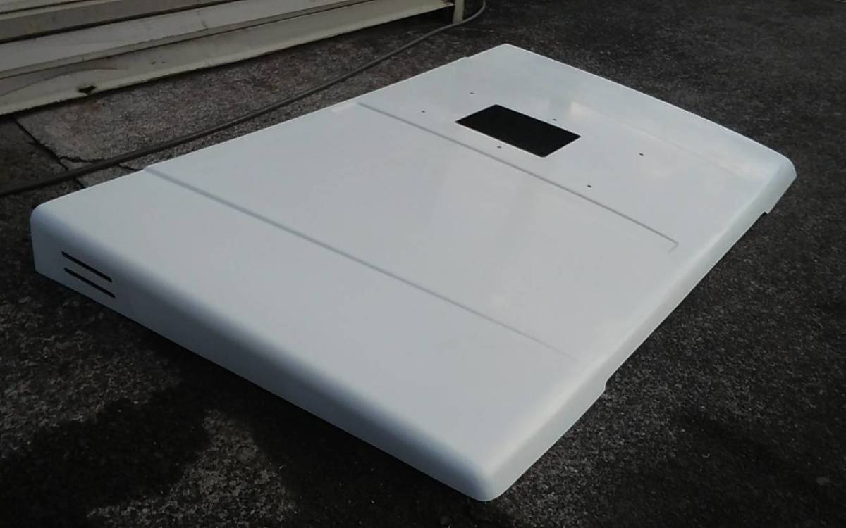ジムニー FRP製 トライアル用 ボンネット JA71 JA11 白ゲル - ジムニー 