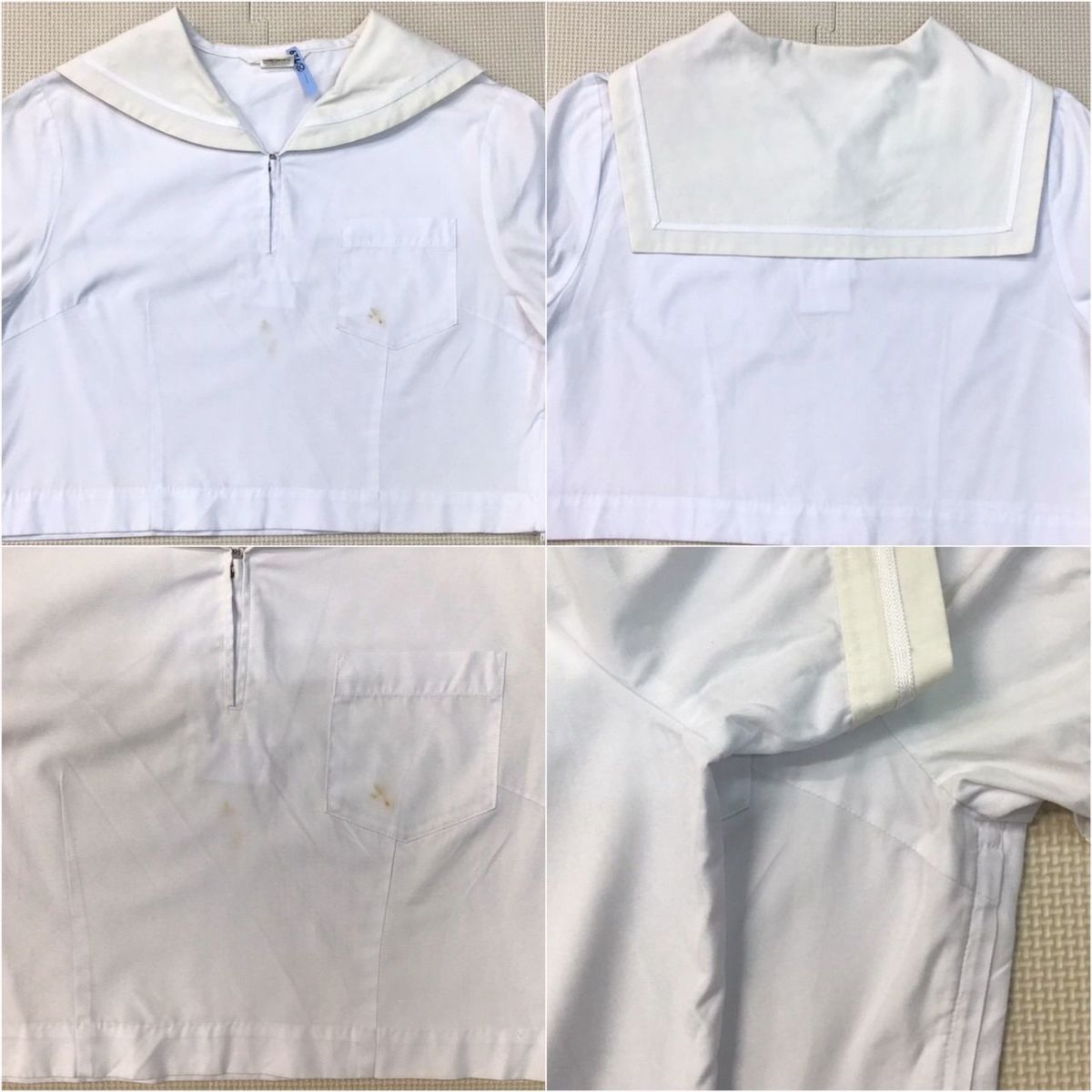 IT79 (中古) 栃木県 矢板東高校 セーラー服 3点セット /160B/W69 