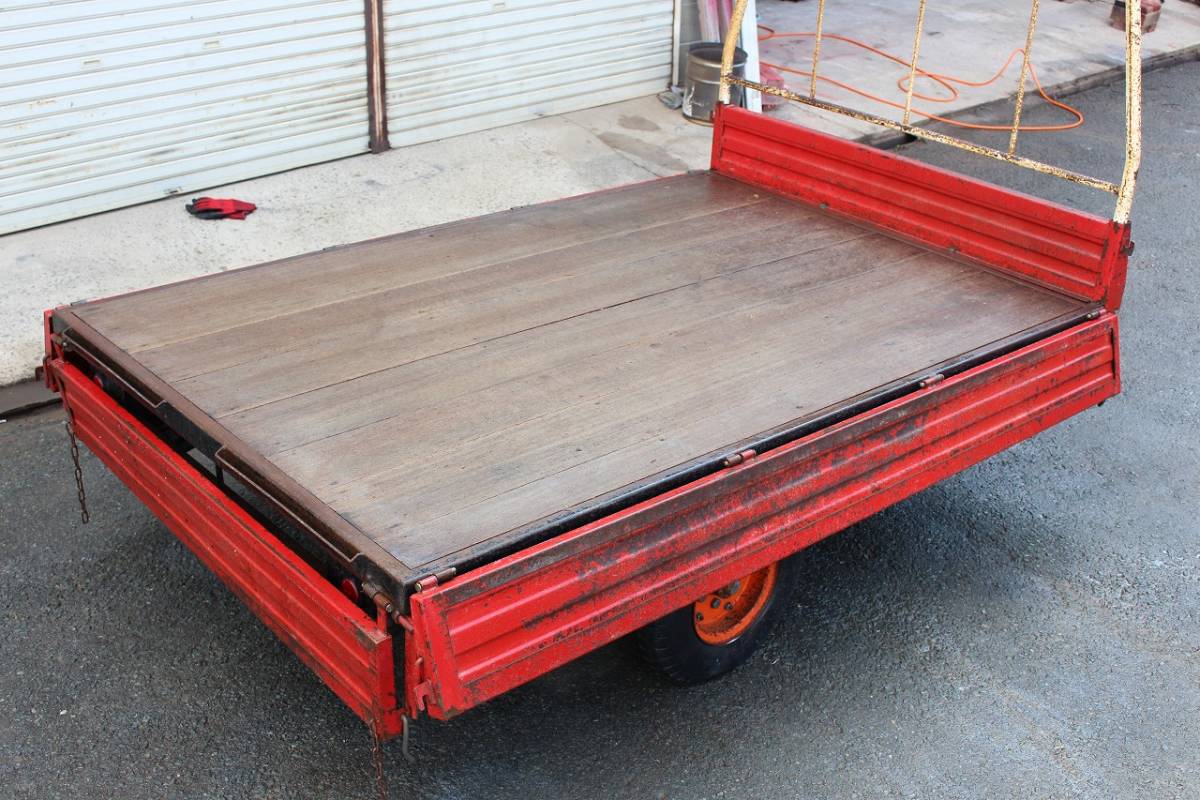 SOLD OUT】メーカー 型番不明 トラクター用 運搬車 コンバインカー
