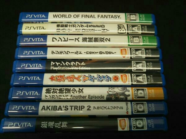 Psvita 太鼓の達人 マインクラフト デジモン ワンピース ガンダム 銀魂乱舞 絶対絶望少女 Ff アキバズトリップ2 Ps Vitaソフト 売買されたオークション情報 Yahooの商品情報をアーカイブ公開 オークファン Aucfan Com