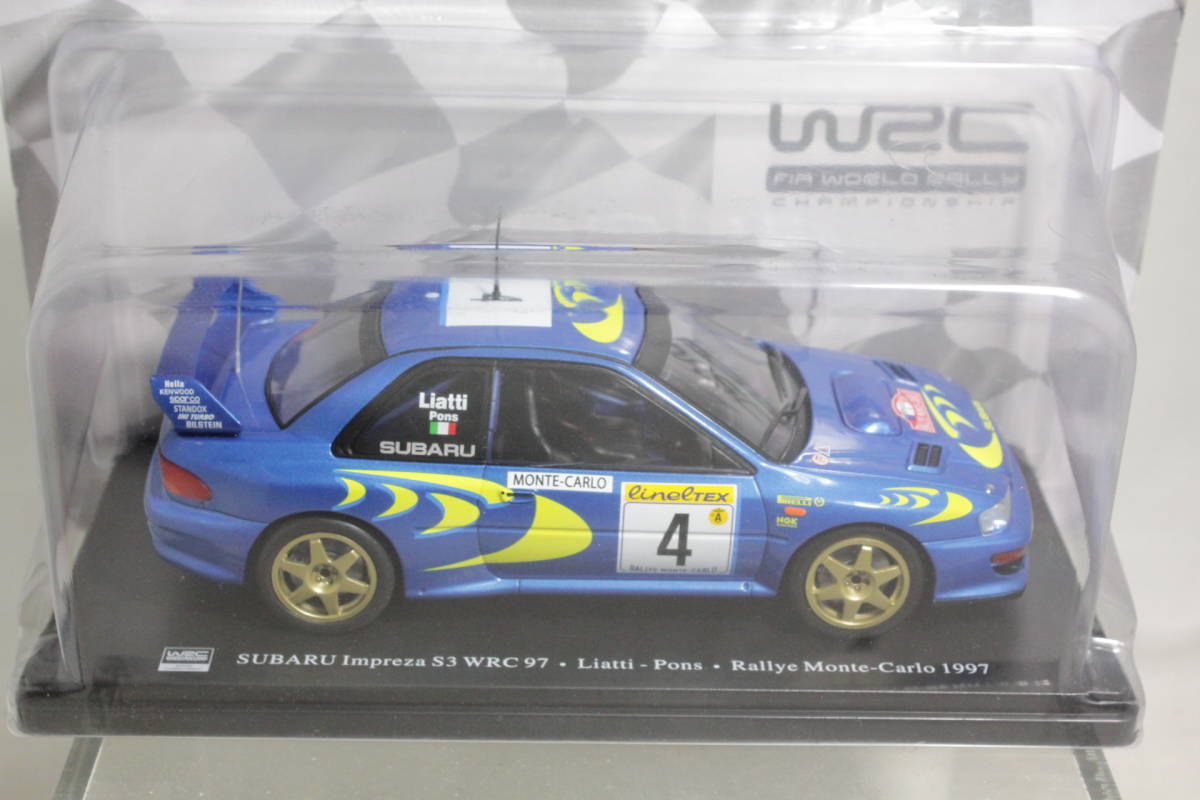 高品質，2026 HACHETTE 1/24 インプレッサ #4 リアッティ 1997年 モンテカルロラリー(レーシングカー)｜売買されたオークション情報、yahooの商品情報をアーカイブ公開 - オークファン レーシングカー