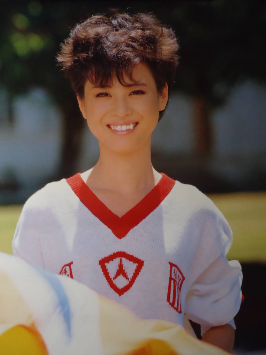 701◇◇松田聖子 グリコ ポッキーチョコレート チアリーダー  