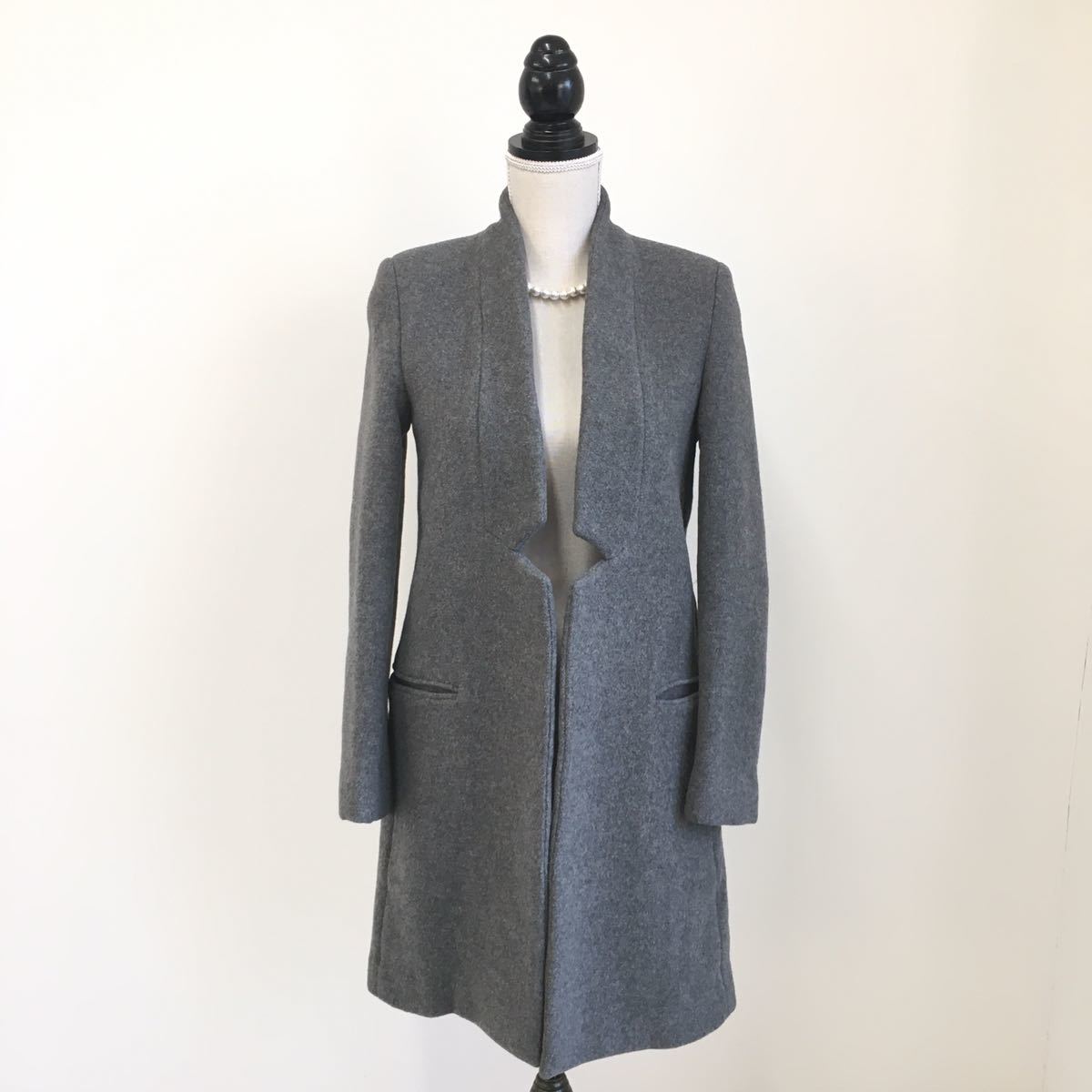 美品 ステラマッカートニー STELLA McCARTNEY カシミヤ コート 送料 