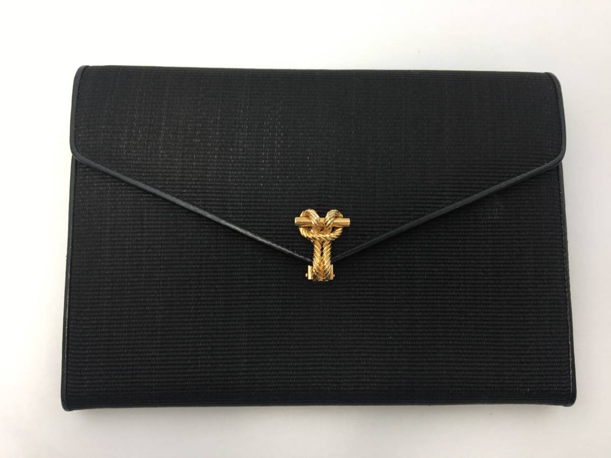 T/ LUCIE SAINT CLAIR ルーシーサンクレール セカンドバッグ クラッチ 