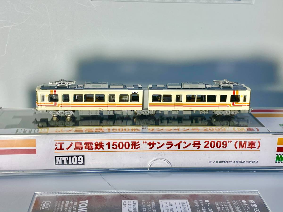 モデモ NT109 江ノ電 1500形 サンライン号 2009 M車 江ノ島電鉄