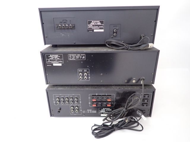 PIONEER パイオニア SA-7800II プリメインアンプ + CT-405 カセット