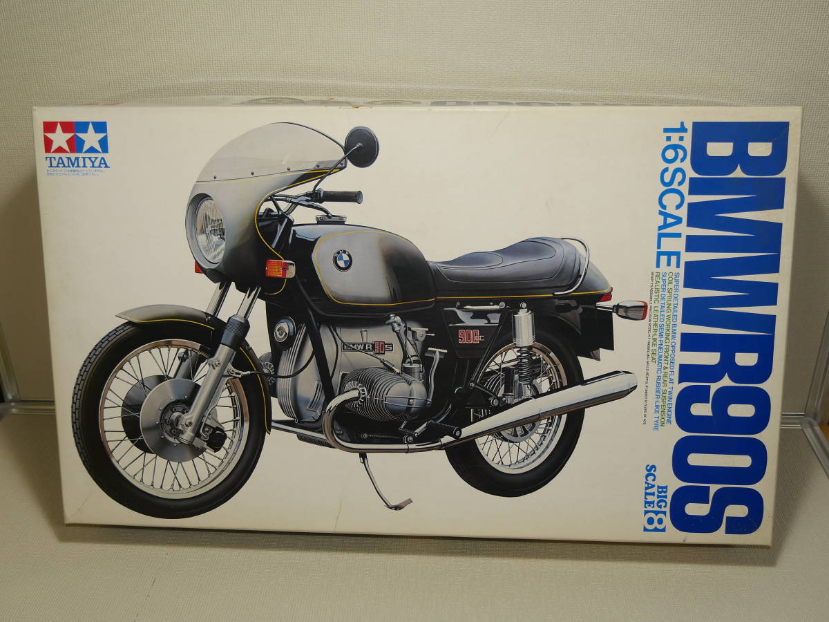 行董】未開封 貴重 TAMIYA タミヤ 1/6 BMW R90S オートバイ バイク 